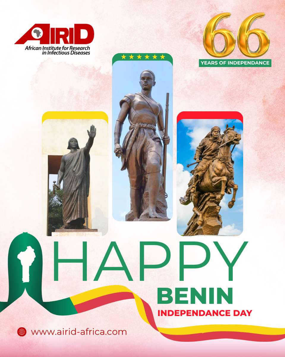 Happy 66th Independence Day, Benin!